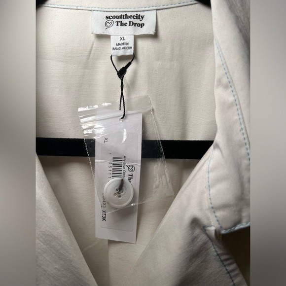 New (NWT) Amazon The Drop. Airy ombre double breast belted trench coat. Size XL - Picture 11 of 13